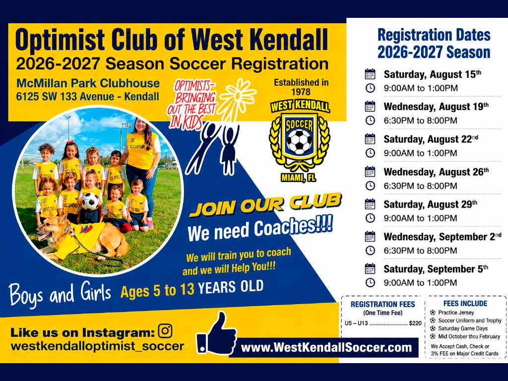 Soccer Season 2026 - 2027